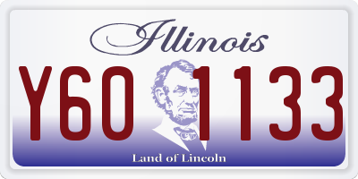 IL license plate Y601133