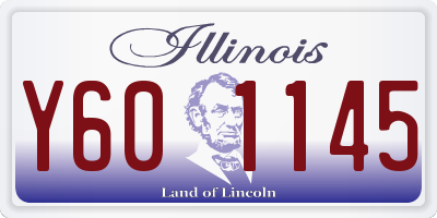 IL license plate Y601145