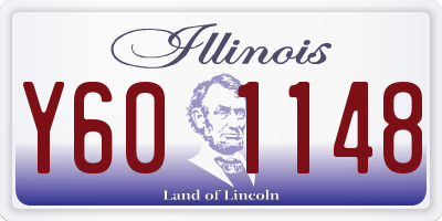 IL license plate Y601148
