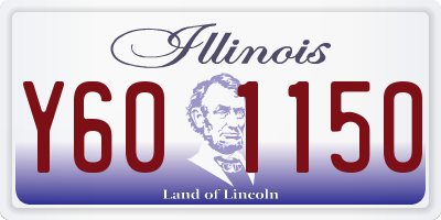 IL license plate Y601150