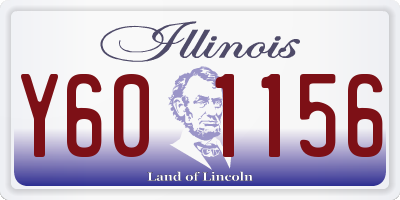 IL license plate Y601156