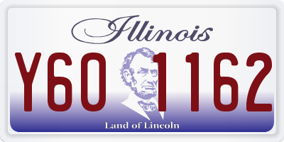 IL license plate Y601162