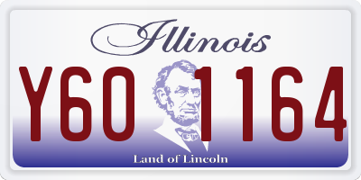 IL license plate Y601164