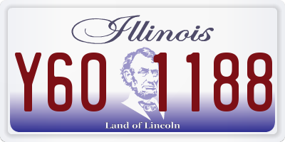 IL license plate Y601188