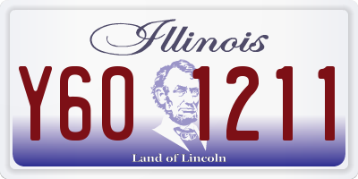 IL license plate Y601211
