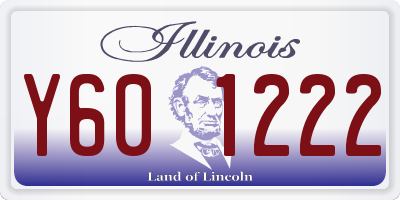 IL license plate Y601222