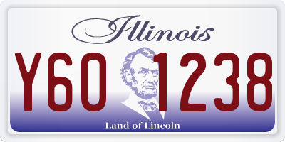 IL license plate Y601238