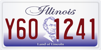 IL license plate Y601241