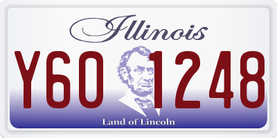 IL license plate Y601248