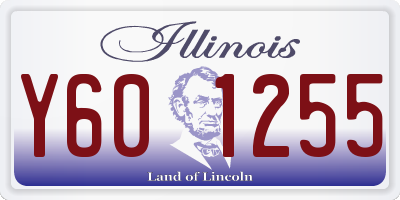 IL license plate Y601255