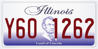IL license plate Y601262
