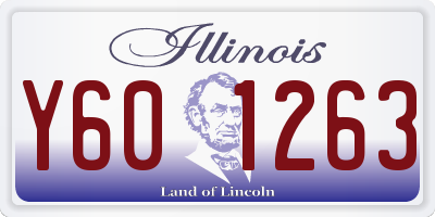 IL license plate Y601263
