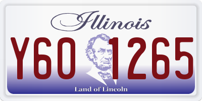 IL license plate Y601265