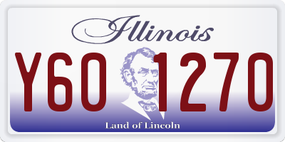IL license plate Y601270