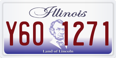 IL license plate Y601271