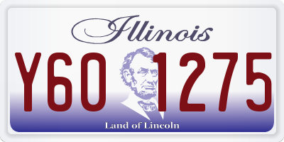 IL license plate Y601275