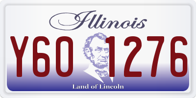 IL license plate Y601276