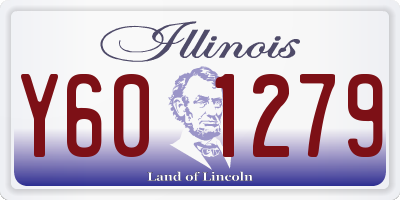 IL license plate Y601279