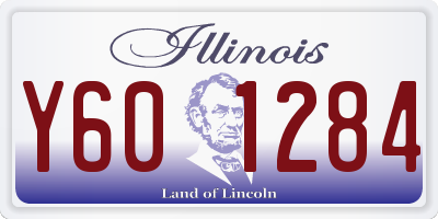 IL license plate Y601284
