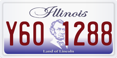 IL license plate Y601288