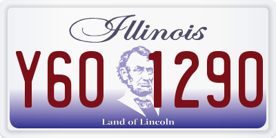 IL license plate Y601290