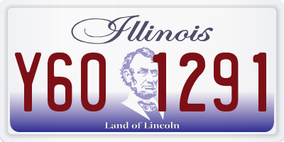 IL license plate Y601291