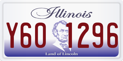 IL license plate Y601296