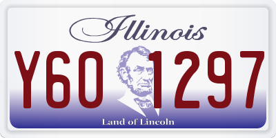 IL license plate Y601297