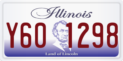 IL license plate Y601298