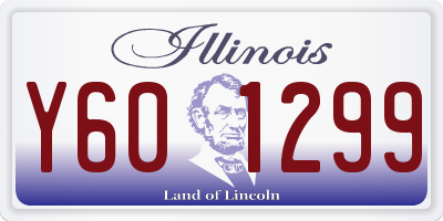 IL license plate Y601299