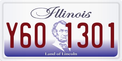 IL license plate Y601301