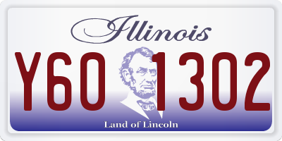 IL license plate Y601302