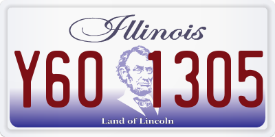 IL license plate Y601305