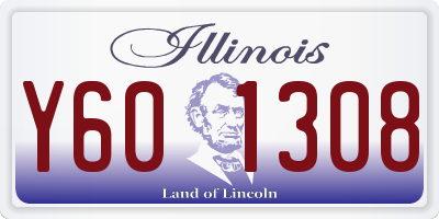 IL license plate Y601308