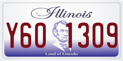 IL license plate Y601309