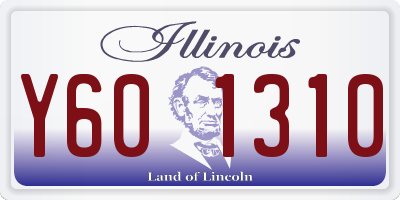 IL license plate Y601310