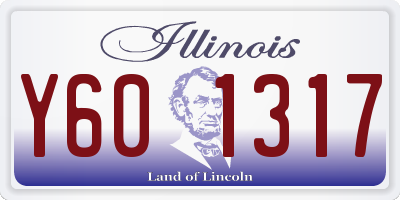 IL license plate Y601317