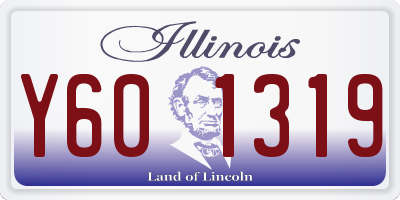 IL license plate Y601319
