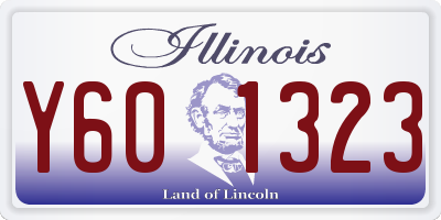 IL license plate Y601323
