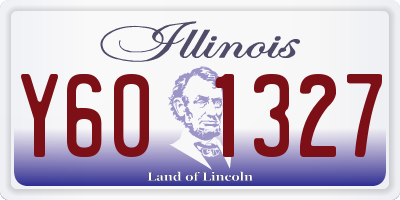 IL license plate Y601327