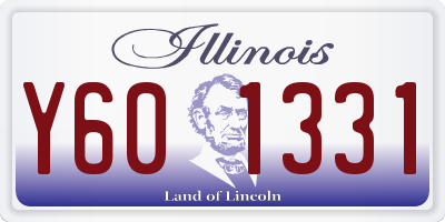 IL license plate Y601331