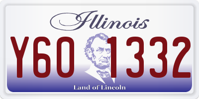 IL license plate Y601332