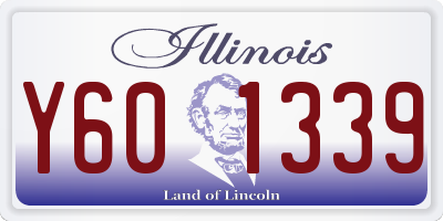 IL license plate Y601339