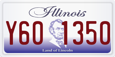 IL license plate Y601350