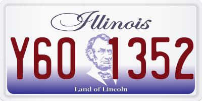 IL license plate Y601352