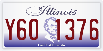 IL license plate Y601376