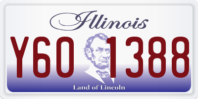 IL license plate Y601388