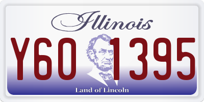 IL license plate Y601395