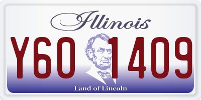 IL license plate Y601409