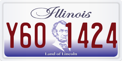 IL license plate Y601424
